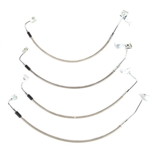 Brake hose kit braided - brake,