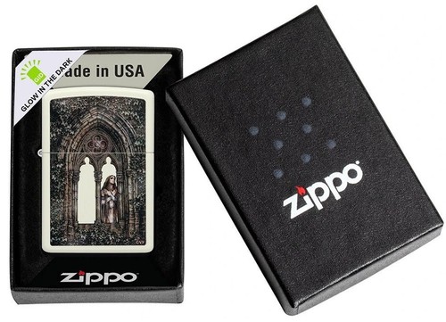 Genuine glow dark zippo - dark,
