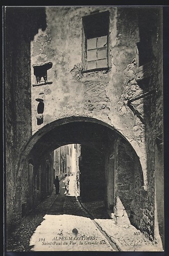 Cpa saint paul vence la - saint-paul-de-vence,,