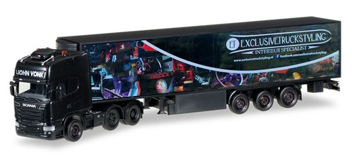 Herpa camion 6x4 scania r - -,