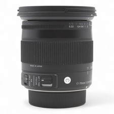 Objectif Zoom Sigma 17-70Mm