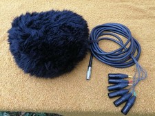 DPA 5100 avec son câble et sa bonnette Anti-vent