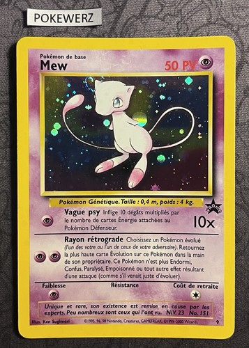 Carte pokémon mew promo black - carte,