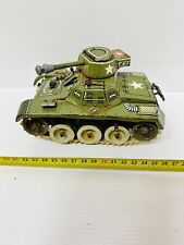 Tin Toy Vintage Gama Tank Fabriqué En Allemagne Char D'Assaut