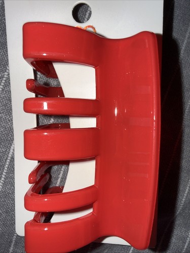 Red hair claw rectangle - hair,