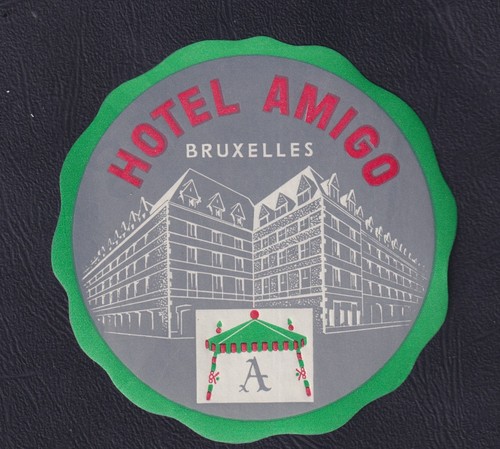 Ancienne étiquette bagage - ancienne,