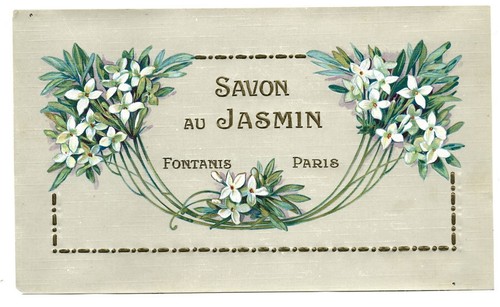 Ancienne etiquette boite savon - ancienne,