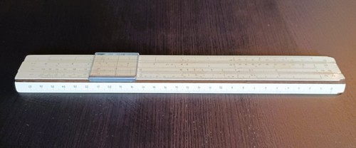 Très rare règle calcul de - rare,