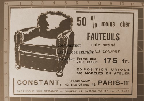 Fauteuils club ets constant - fauteuils,