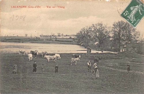 Lacanche vue sur l - sur, l'etang