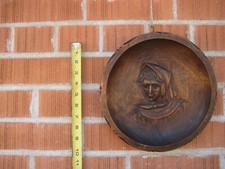 Vintage 10" Diameter WOMAN