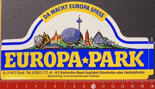 Europapark sticker decal - europapark, sticker/decal