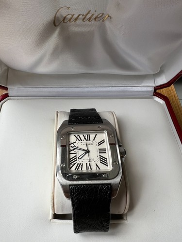 Cartier santos 100 medium - cartier,