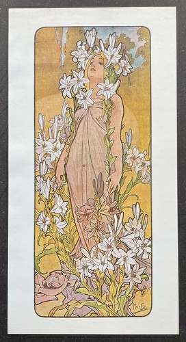 Lys par alphonse mucha - alphonse,