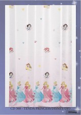 Rideau Disney princesses voile
