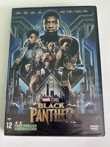 Black panther dvd marvel - black,