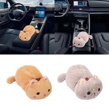 Porte-mouchoirs en peluche pour voiture, chat, boîte à serviettes douce,