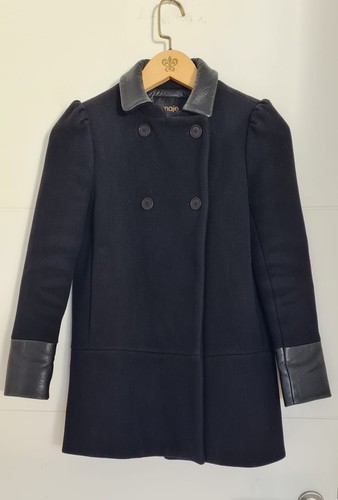 Manteau laine maje - laine,