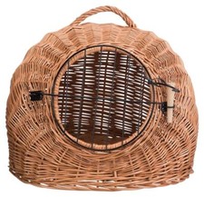 Panier Cavité en Osier pour Chat Nid Douillet Chien Grotte de