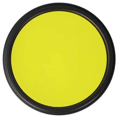 Filtre couleur jaune objectif