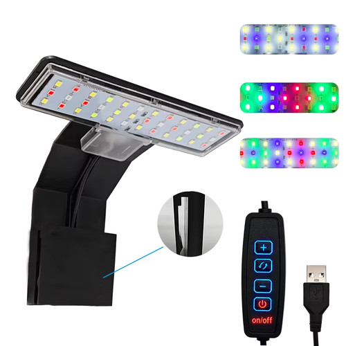 Lampe led carrée - carrée, clipser