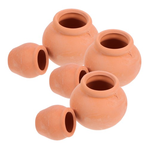 Pcs pots terre - pcs, cuite
