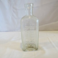 Vintage Sloan's Liniment Glass Medicine Bottle