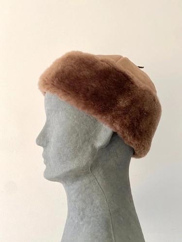 Toque vintage mouton - toque,