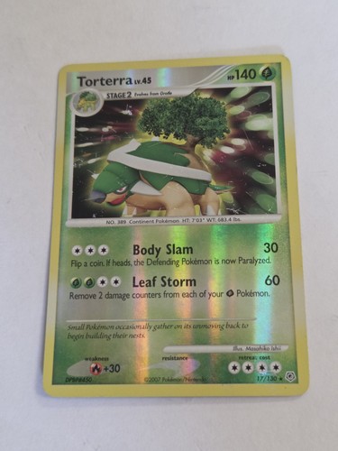 Torterra 130 diamond and - torterra, 17/130