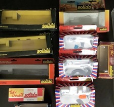 SOLIDO lot boites origine vides Daf Saviem Mercedes Richier Simca Traction