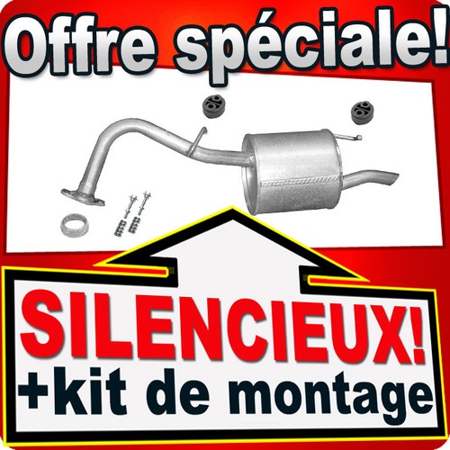 Silencieux arriere pour toyota - arriere,
