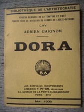 Adrien Gaignon DORA