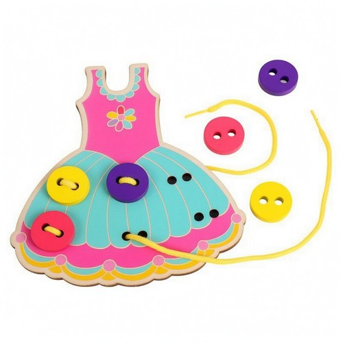 Jeu lacets bois - jeu,