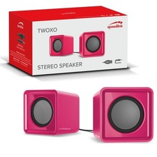 Speedlink TWOXO Stéréo USB Haut-Parleur Boxe 3,5mm Jack PC Portable