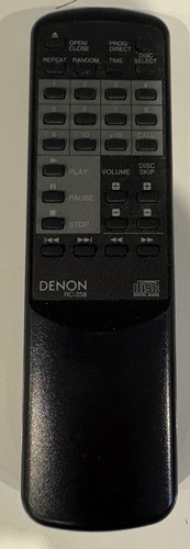 Denon 258 remote control - rc-258,