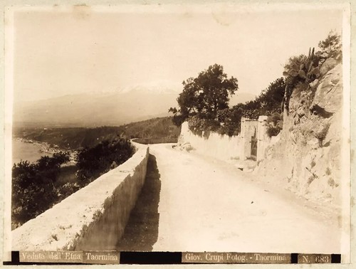 Taormina sicily sunny spring - sicily, a
