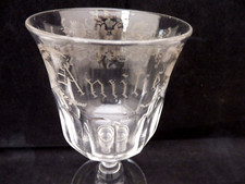 Ancien Verre "Amitié" en