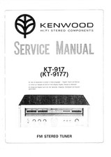 Manuel De Service Pour Kenwood