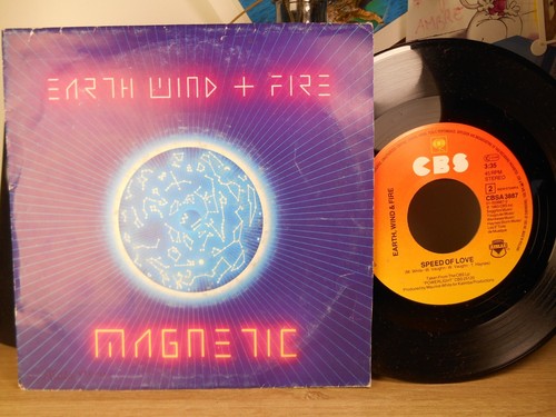 Earth wind and fire vinyle - wind, 45