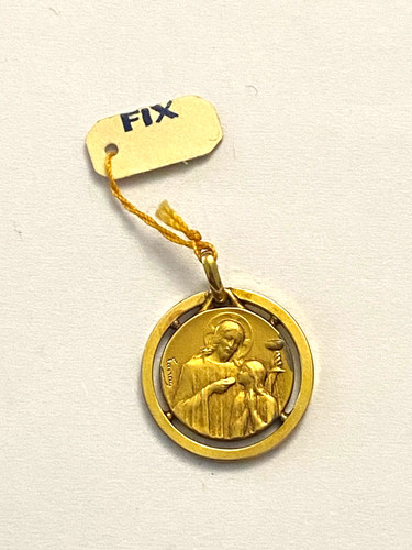Ancien pendentif baptème - ancien,