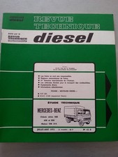 REVUE TECHNIQUE MERCEDES 508 608 808 moteur OM 314 fourgon camion