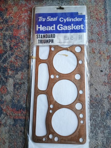 Copper cylinder head gasket - copper,