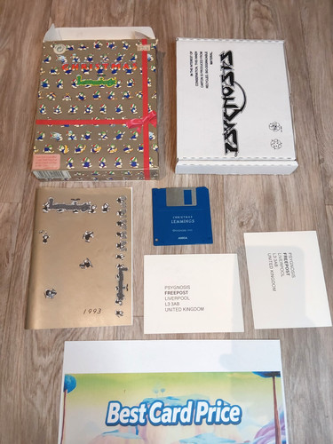 Christmas lemmings amiga big - christmas,
