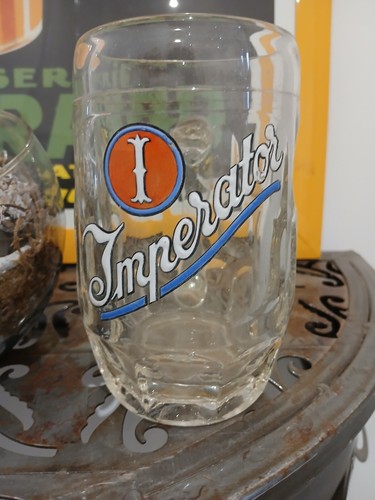 Chope bière émaillée - bière,