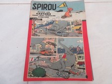 SPIROU 1010 P 22.08.1957 BD Oncle PAUL BATAILLE de MARENGO AVIRON VELO ANQUETIL