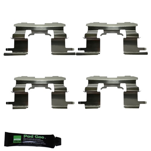 Front brake pad fitting - front,