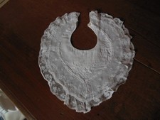 Ancien bavoir bébé - bavoir,