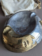 CENDRIER PUBLICITAIRE BRUTALISTE ART 3 POUR MEDIACO