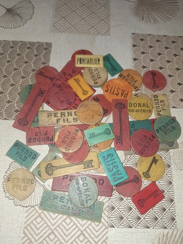 Lot jetons publicitaires - lot, 50