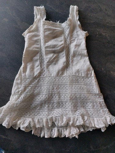 Robe poupée ancienne jumeau - poupée,